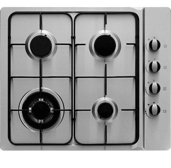 Газовая варочная поверхность MIDEA Q 404 SFE (нерж)