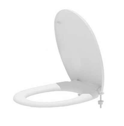 WS0200 / Сидение для унитаза с пластиковым креплением, белое, АНИ пласт