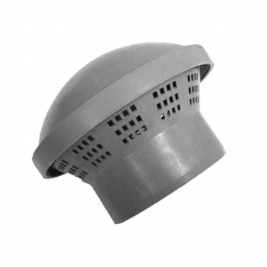 Грибок вентиляционный D110 серый
