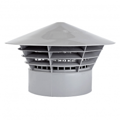 Грибок вентиляционный D110 серый, Capricorn