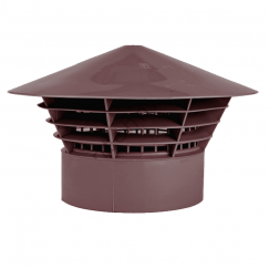 Грибок вентиляционный D110 коричневый, Capricorn