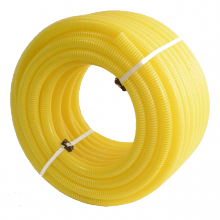 Шланг спиральный армированный "ТИП-4" 1" (желтый)