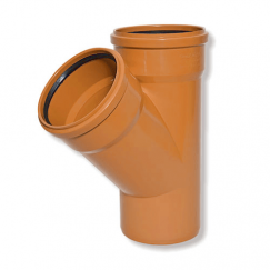 Тройник ПП для нар. канализации 110х110/45 ARMAKAN (Польша)