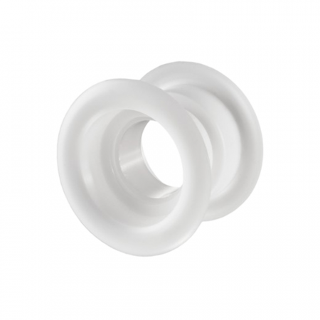 МВ 52/4бВ / Дверная решетка круглая d.40мм (втулка) белая, Vents