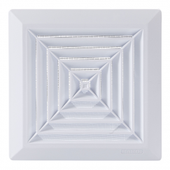 01204 / Потолочная решетка квадратная 175х175 мм + сетка, HARDI
