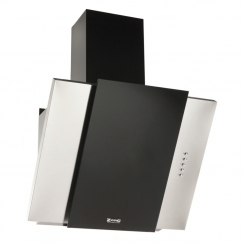 Вытяжка наклонная  ZorG technology VESTA 750 (60 см) нержавейка + черное стекло