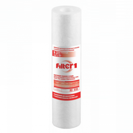 SlimLine / Картридж из полипропиленовой нити механический Filter 1  2,5 х 10", Ecosoft