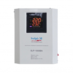 SLP-1000 BA / Электронно-релейный стабилизатор напряжения (настенный), SOLPI-M