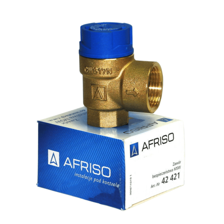Предохранительный клапан Afriso MSW 1/2" 10.0 bar, Afriso