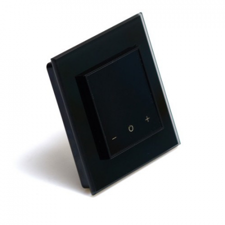Терморегулятор электронный сенсорный AURA ORTO 9005 Black Classic