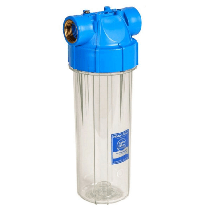 SlimLine / Фильтр-колба 1" для холодной воды FHPR1-B1-AQ 1", AquaFilter