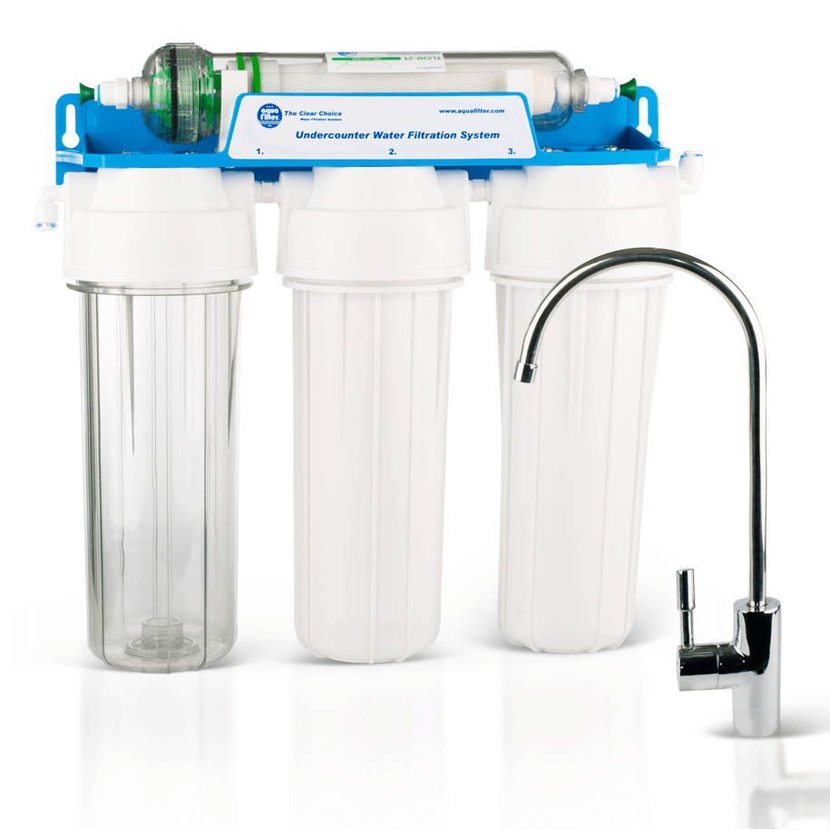 Четырехступенчатая система очистки воды под мойку Aquafilter FP3-HJ-K1N