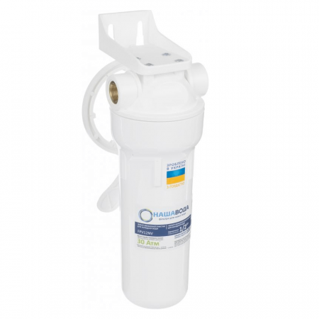 SlimLine / Фильтр-колба 1/2" высокого давления для холодной воды Filter1 FPV12NV, Ecosoft