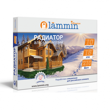 Алюминевые радиаторы LAMMIN Premium AL-350-80