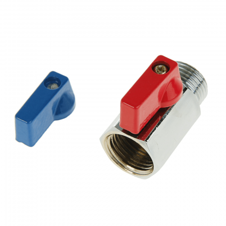 1/2" ВН / Кран шаровой MINI Ду15 хромированный, PROFACTOR