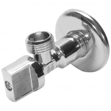 1/2" НН / Кран шаровый угловой установочный латунный, PROFACTOR PFBAV357