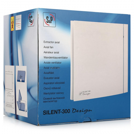 Вентилятор SILENT-100 CHZ DESIGN (Датчик влажности + таймер)
