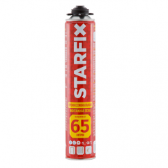 Пена монтажная профессиональная STARFIX Foam Pro 65 (900мл)