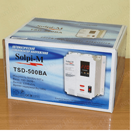 Стабилизатор напряжения для газового котла SOLPI-M TSD-500 BA (настенный)