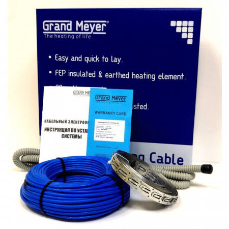 1140 Вт / Двужильный нагревательный кабель Grand Meyer THC20-57