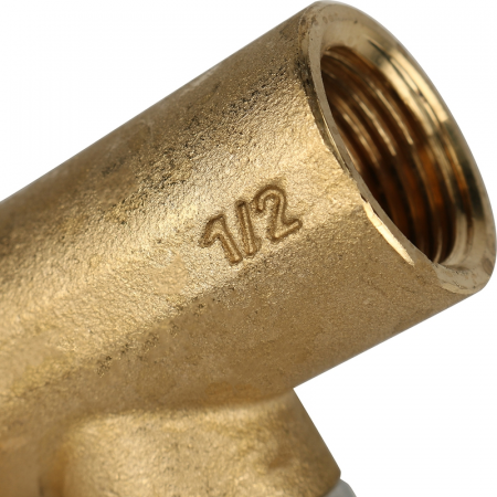 Тройник настенный с креплением APE 16*16*1/2" (пресс-фитинги)
