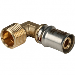 Угольник APE с наружной резьбой 1/2*16 (пресс-фитинги)