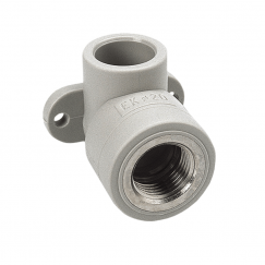 Колено Wavin настенное 20х1/2