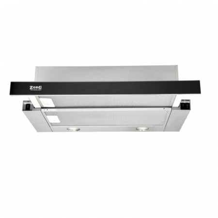 Вытяжка Zorg Technology STORM G 700 60 (нержавейка + черное стекло)