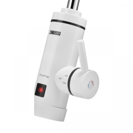 Кран-водонагреватель проточного типа с дисплеем Zanussi SmartTap, белый