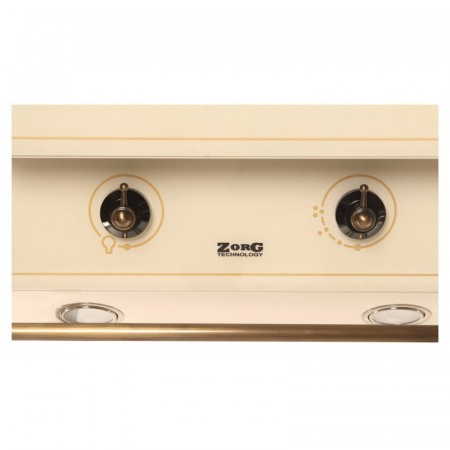 Вытяжка наклонная ZorG technology CLASSIC 1000 (60 см, бежевый цвет)