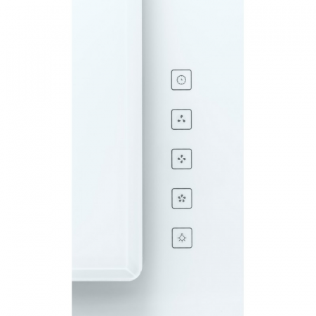 Вытяжка наклонная ZorG technology VELA 1000 60 S белая (60 см)
