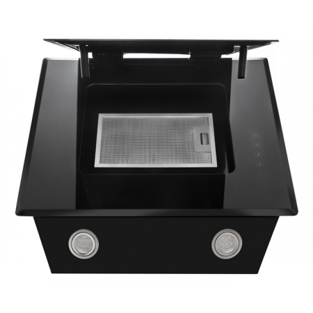 Вытяжка наклонная ZorG technology VELA 1000 60 S черная (60 см)
