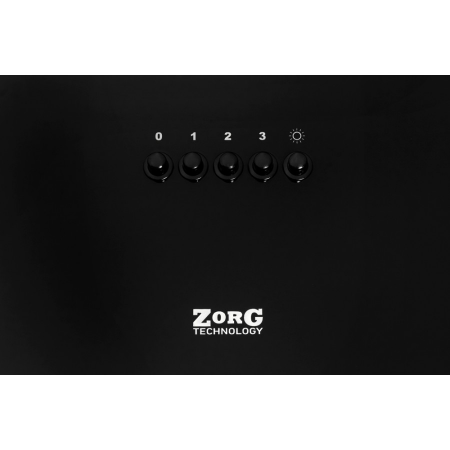 Вытяжка наклонная ZorG technology Kent 700 60 M черная (60 см, кнопки)
