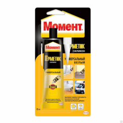 Герметик силиконовый универсальный МОМЕНТ 85 мл (тюбик)