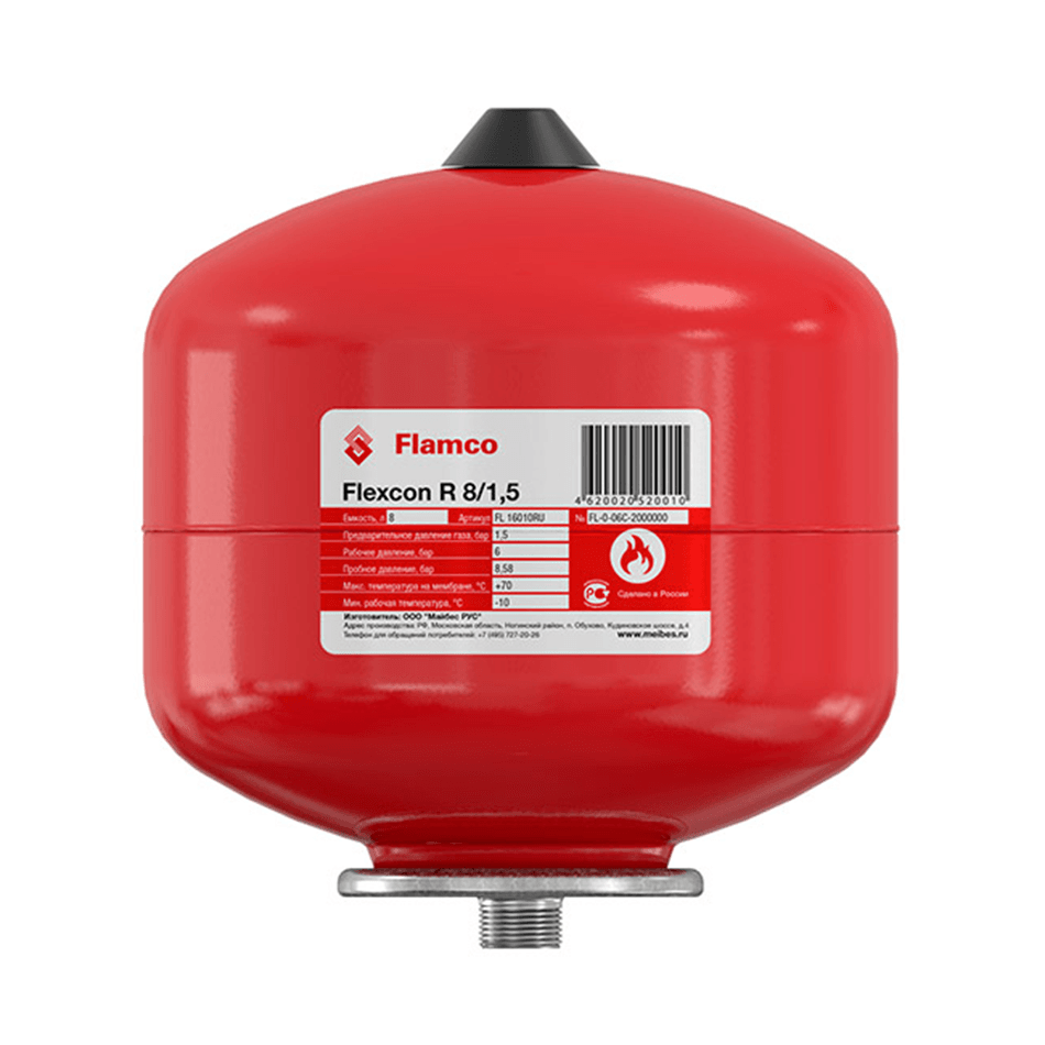 Расширительный бак (ТС/ХС) Flexcon R 12/1,5