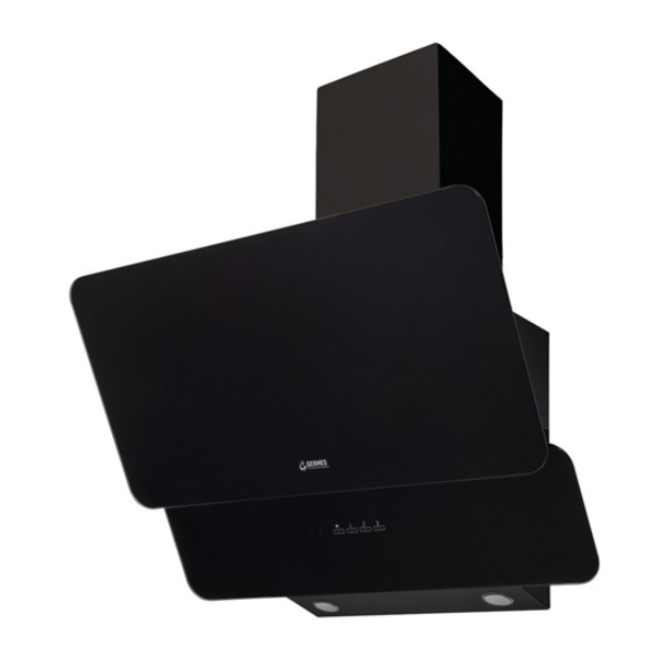 Вытяжка GERMES MURANO черная (60 см)