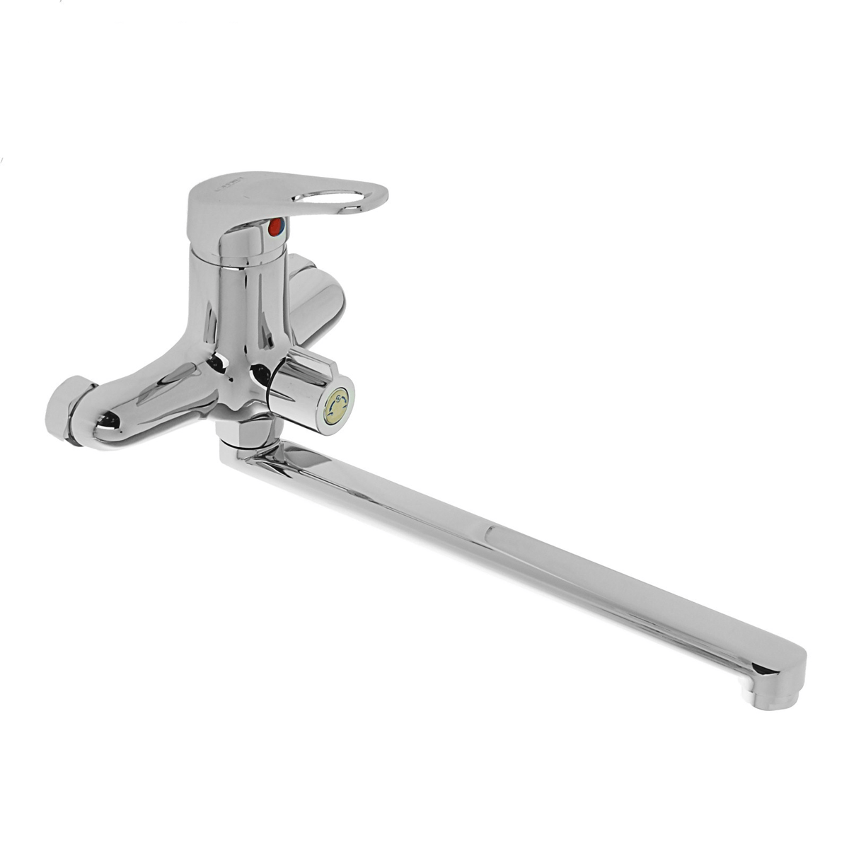 LF82213 / Смеситель для ванны D35 с длинным изливом, дивертор в корпусе, LOFFREY