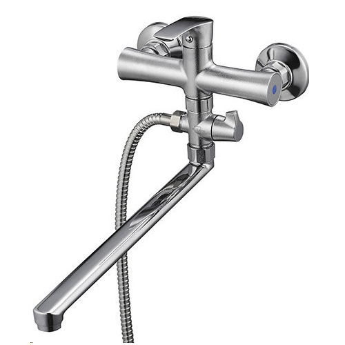 FAB6-A020 / Смеситель для ванны D25 однорычажный с длинным изливом, SOLONE G.Lauf