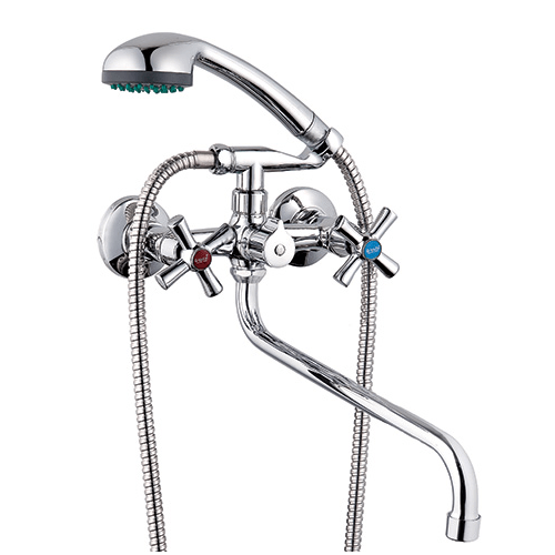 JML7-A605 / Смеситель для ванны двухвентильный с круглым изливом, G.Lauf