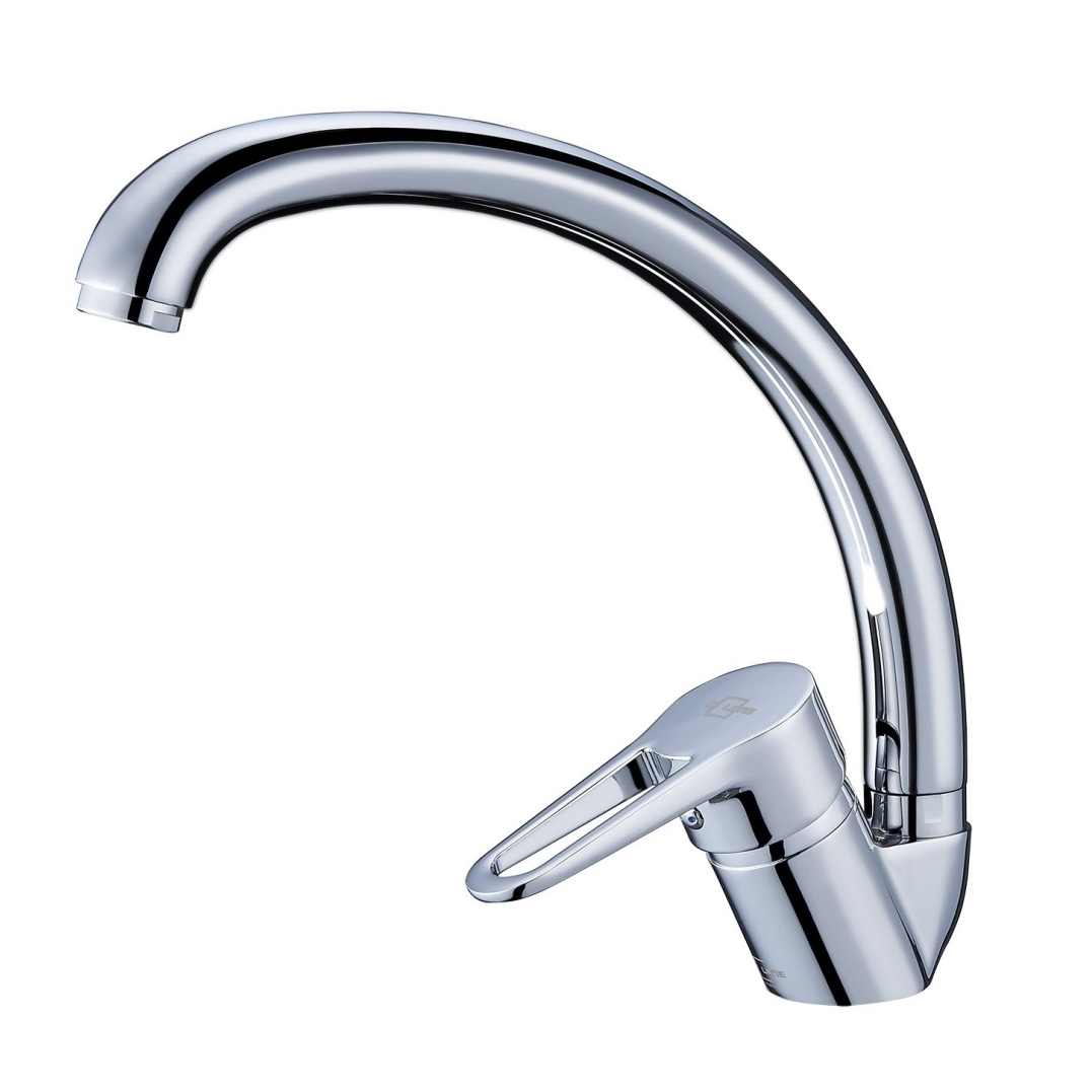 LOP4-A181 / Смеситель для кухни D35 однорычажный, шпиль., SOLONE G.Lauf