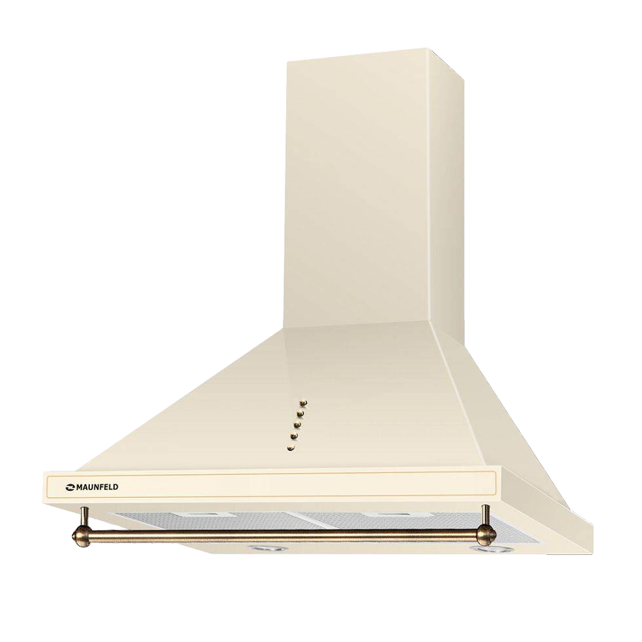 Вытяжка каминная MAUNFELD RETRO 60 С (бежевый)
