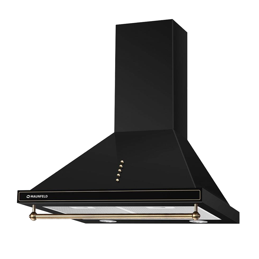 Вытяжка каминная MAUNFELD RETRO 60 С (черный цвет)