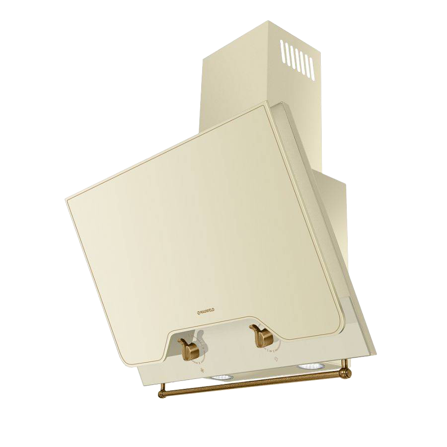 Вытяжка MAUNFELD RETRO QUADR 60 (бежевое стекло / фурнитура 