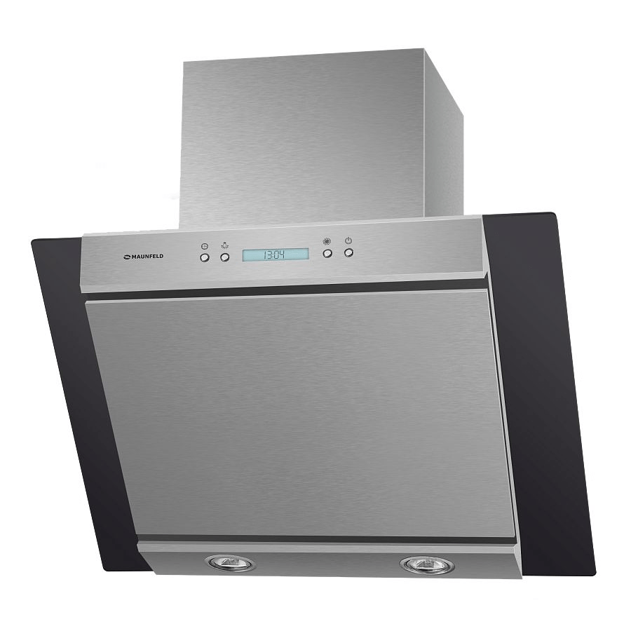 Вытяжка MAUNFELD GLORIA 60 (нержавейка/черное стекло)