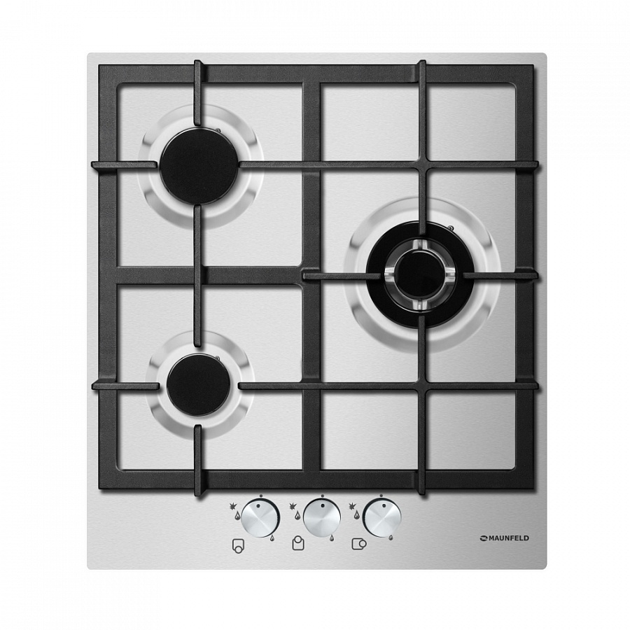 Газовая варочная панель MAUNFELD EGHS.43.33CS/G нержавейка