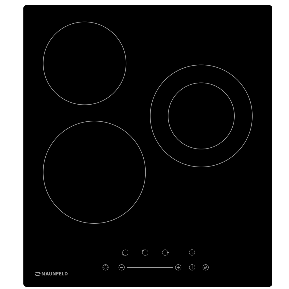 Электрическая варочная поверхность MAUNFELD EVCE.453.D-BK