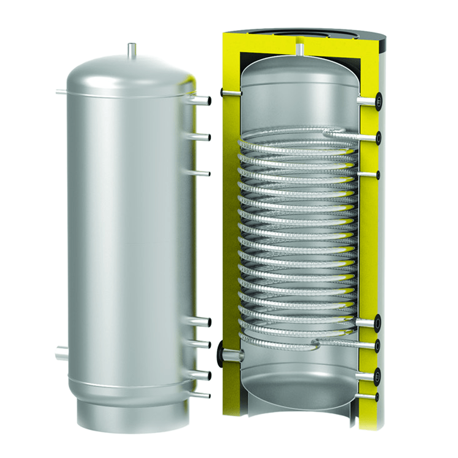 Буферная емкость S-Tank HFWT-1500 с теплоизоляцией и теплообменником
