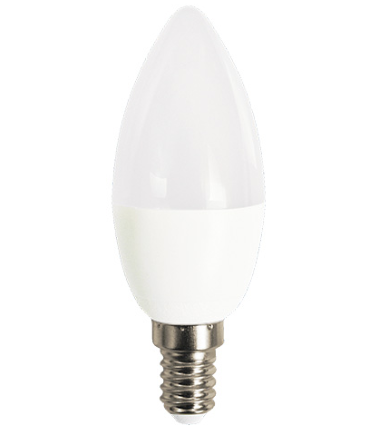 Лампа светодиодная C37 СВЕЧА 8 Вт PLED-LX 220-240В E14 4000К JAZZWAY, арт. 5025271