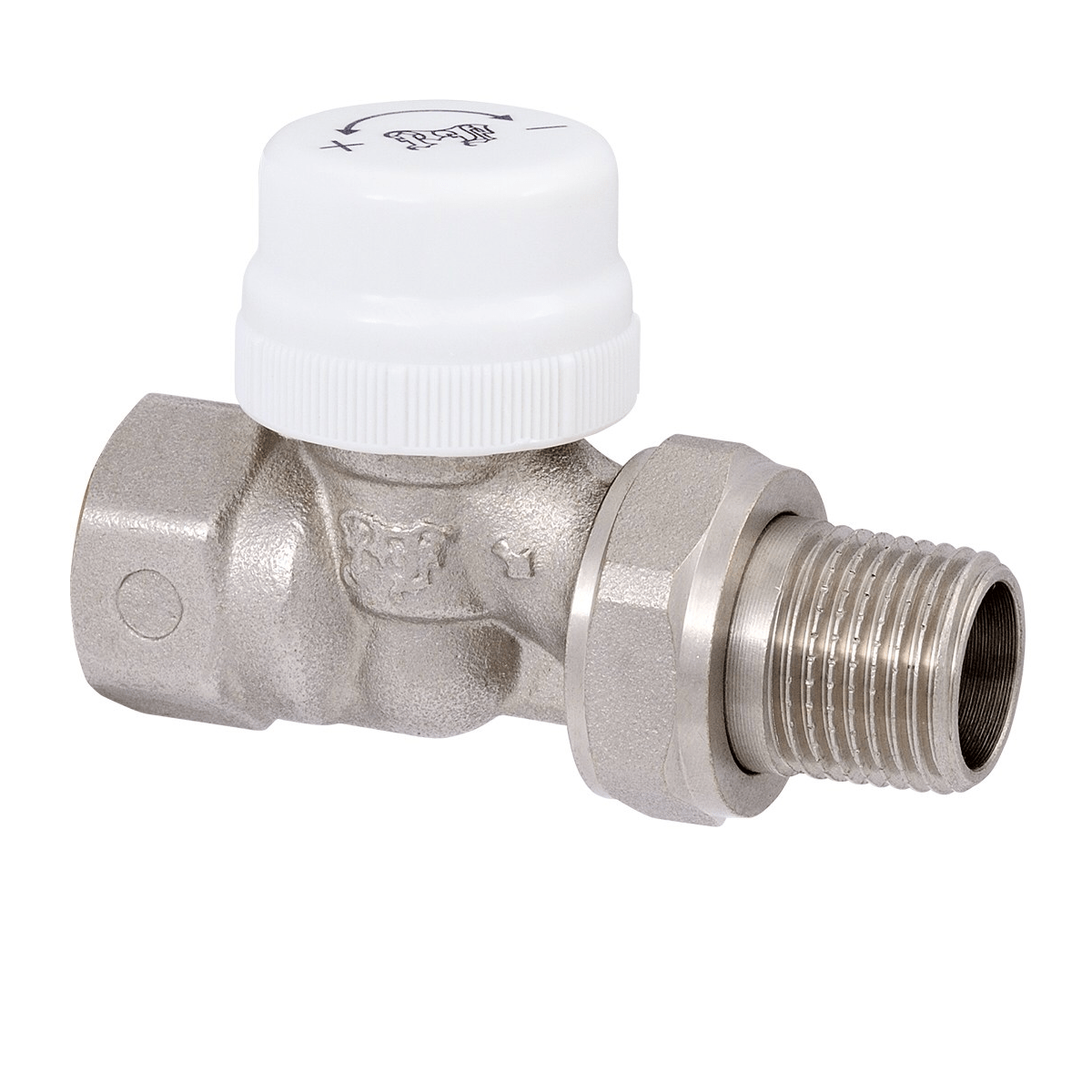 Клапан (кран) радиаторный термостатический прямой 3/4