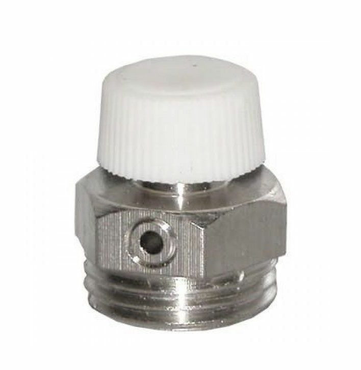 TIM3112A / Кран Маевского латунный для радиаторов отопления Ду15 (барашек), TIM